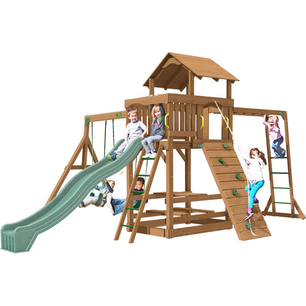 Creative Playthings Charlotte Swing Set Wayfair